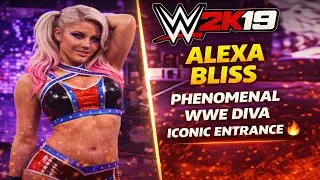 WWE 2K19 &ndash; Alexa Bliss Entrance 🔥 | Iconic WWE Diva Showcase