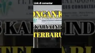 Lowongan kerja PT.tunas karya 2022#shortvideo