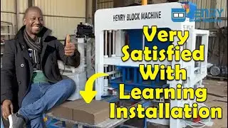 Part 1 of automatic concrete block making machine installation manual book guide for all customers