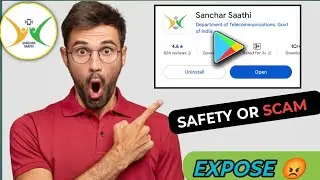Sanchar Saathi App Safety or Scam ? | Expose |samchar saathi App 2025#sancharsaathi 