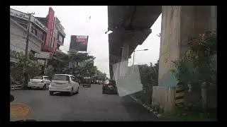 Edappally FlyOver to Pathadipalam Metro Station Car Ride