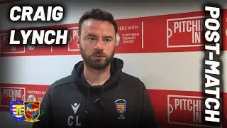 Craig Lynch Talks Pontefract Collieries FA Cup Win At Craik Park!