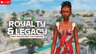 ROYALTY & LEGACY EXPANSION PACK FIRST PLAYTHROUGH SIMS 4 (EP1)