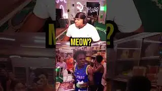 Fanum Reacts to IShowSpeed Eating A Cat 😂