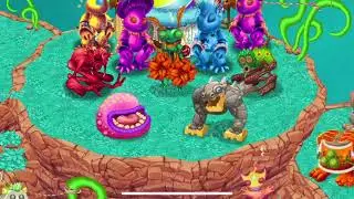 Maw + T-Rox duet (Party Island) (dof)