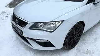 @vitoocarsadamwitos ✅Seat Leon 1.4TSi 150PS💪 FR😍 2017r📆 140tys.km📑 biała perła😍