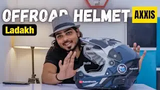 Axxis Wolf DS Hydra | Offroad Helmet | Ladakh 2024 Preparations | #RudraShoots