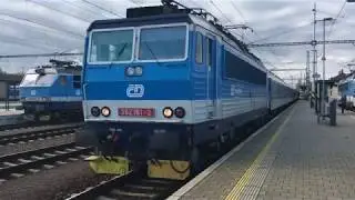 Vlaky Přerov 24.10.2017