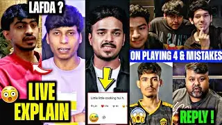 Sam & Sensei LAFDA? - Reality🤯 S8uL Big COOKING🚨 SouL Players reveal Mistakes & Playing 4😱 GodL Godz
