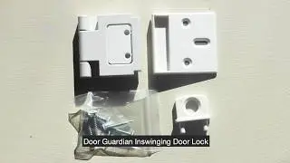 Alzheimer's Store Confounding Door Lock w/ Key | Wandering Prevention for those w/ Dementia IN-SWING