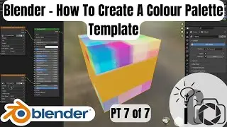 Blender - How To Create A Colour Palette Template