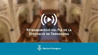 Ple de la Diputaci&oacute; de Tarragona | 30 de gener de 2026