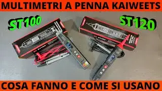 Multimetro a penna kaiweets ST100 ST120 cercafase senza contatto rilevatore di fase tester elettrico