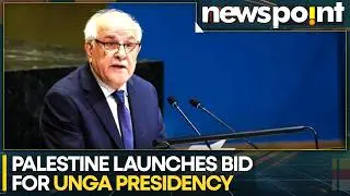 Palestinian Representative Announces Run for UNGA President at 81st Session | WION NEWSPOINT