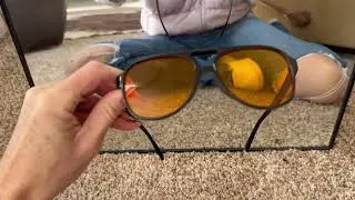 In love with these Vintage tinted lens Aviators