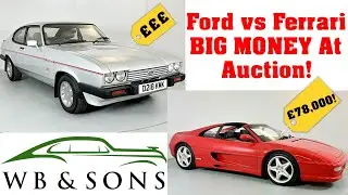 Ford and Ferrari Sell For BIG Money! WB & Sons January 2023 Classic Car Auction Results