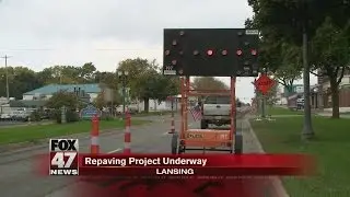 Construction: Repaving project underway