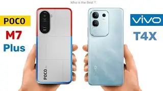 POCO M7 Plus 5G vs ViVO T4X 5G full Comparison | Best Phone Under 15K ?