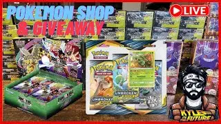 🔴*Live* Pokemon Shop! Mystery Boxes and Unbroken Bonds?!