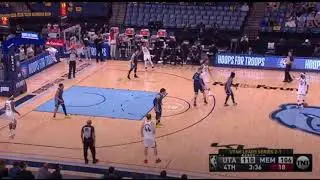 Mike Conley shocks the entire Grizzlies with a steal on Ja Morant and then hit a dagger 3