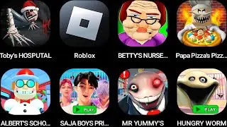 ROBLOX,, GRANDMA'S HOUSE!,PRISONER VS POLICE,The Carnival,,BEN'S HIDEOUT ESCAPE!,SIR SCARY'S MANSION