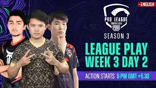 [EN] 2021 PMPL South Asia  W3D2 | S3 | Zeus & Stalwart Flex looking for the top Spot!