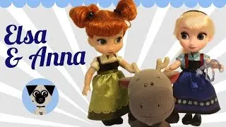 Frozen's Elsa and Anna | Disney Animators' Collection Mini Doll Playsets