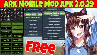 Ark Mobile Mod 2.0.29 - Online+ Offline working💸Unlimited Amber Free Everything