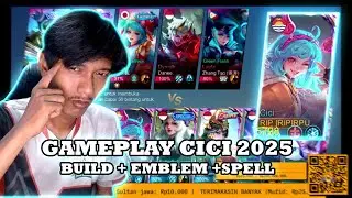 CICI BEST BUILD 2025 | BUILD TOP 1 GLOBAL CICI GAMEPLAY | MOBILE LEGENDS✓