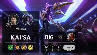Kai'Sa Jungle vs Gragas - BR Challenger Patch 9.24
