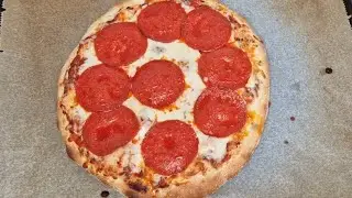Homemade Peperoni Pizza || Pizza Dough From Scratch || Amazin Kitchen