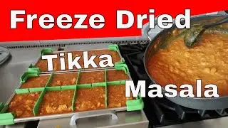 Freeze Dried Tikka Masala Recipe  -- Freeze Dried Meals In a Bag