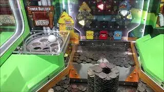 Building 2 Coin Towers on Angry Birds Coin Crash!