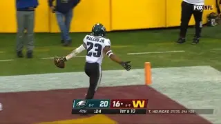 Rodney McLeod CLUTCH Game-Sealing Interception! | Eagles vs Washington Week 17