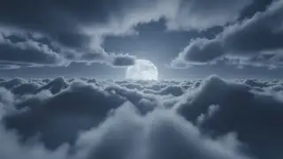 Cloudfield: Lunar Drift (111Hz) | 1 Hour for Calm, Sleep & Deep Focus