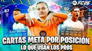 MEJORES JUGADORES META Por POSICI&Oacute;N Que Los PROS Utilizan en FC 26