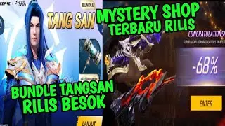 BOCORAN BUNDLE TANGSAN RILIS BESOK !! MYSTERY SHOP OKTOBER FF TERBARU 2025 RILIS