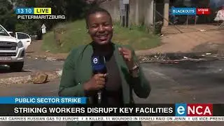 Public sector strike | Striking workers disrupt key facilities