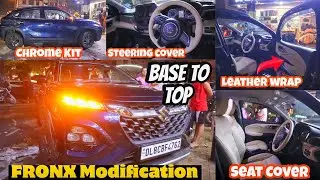 💥2023 FRONX Modification | Best Modified FRONX at Lalit car Accessories | Best to Top Modification 💥