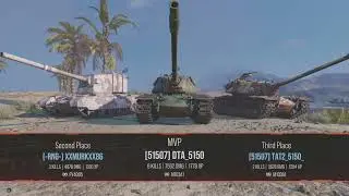 World of Tanks console modern armor M103A1 gameplay 6 kills 7,502 DMG