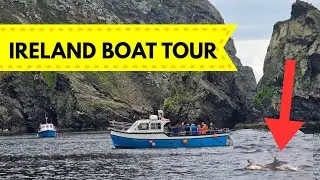 Sliabh Liag Boat trip || Exploring Ireland's highest Sea Cliff || #Donegal #ireland 