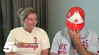 Full sit down interview with Gage Wood's parents after his historic Men's College World Series pitch