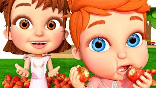 Counting Red Apples - Baby songs - Nursery Rhymes & Kids Songs - Momo Preschool Cartoon