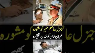 جنرل عاصم منیر کو مشورہ عمران خان کو لندن بھیج دو