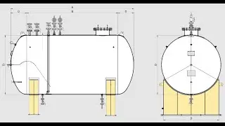CAD N°04 (Conception d'un réservoir de 10 M3 de stockage du gaz oïl )