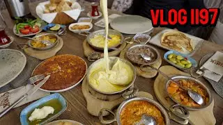 Trabzon'da Yarış &Ouml;ncesi Ziyafet  / Yarı Maraton Parkur Testi / Vlog 1197
