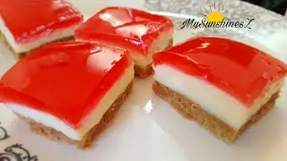 Jelly Layered Pudding Recipe | Pudding without Agar Agar | No Bake Summer Desserts