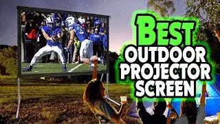 ✅ Top 5:📽️ BEST Outdoor Projector Screen In 2024 [ Best Outdoor Movie Projector and Screen]
