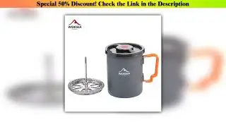 Limited Widesea Camping Coffee Pot with French Press Outdoor Cup Mug Cookware for Hiking Trekking&bull;&bull;