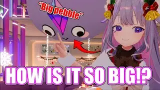Biboo is Shocked to See the Big Pebble in the Room [Hololive EN]